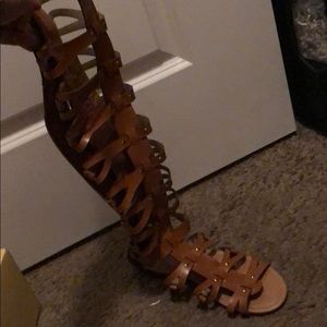 Knee High Gladiator Sandals